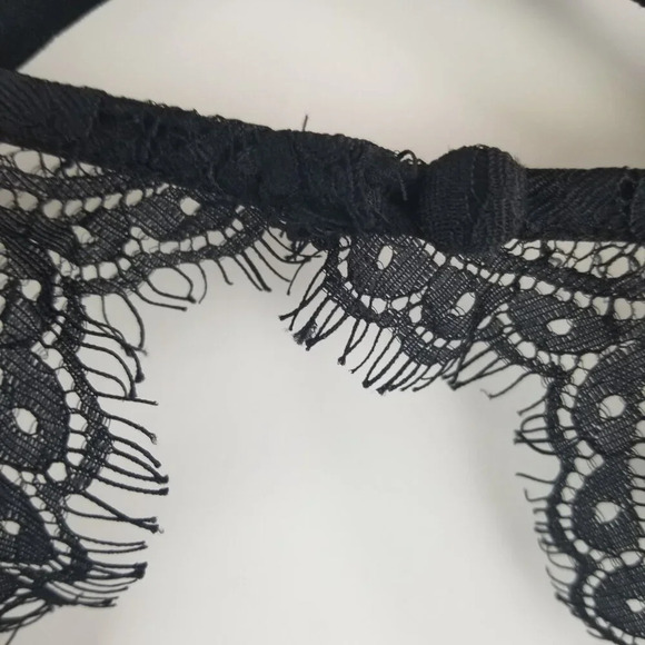 Scarlet Women's Dark Romantic Witchy Fairy Grunge Black Evening Dress Sz 8 - Picture 5 of 11